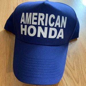 VINTAGE AMERICAN HONDA SNAPBACK BLUE